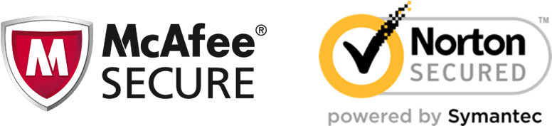 Picture of website security logos